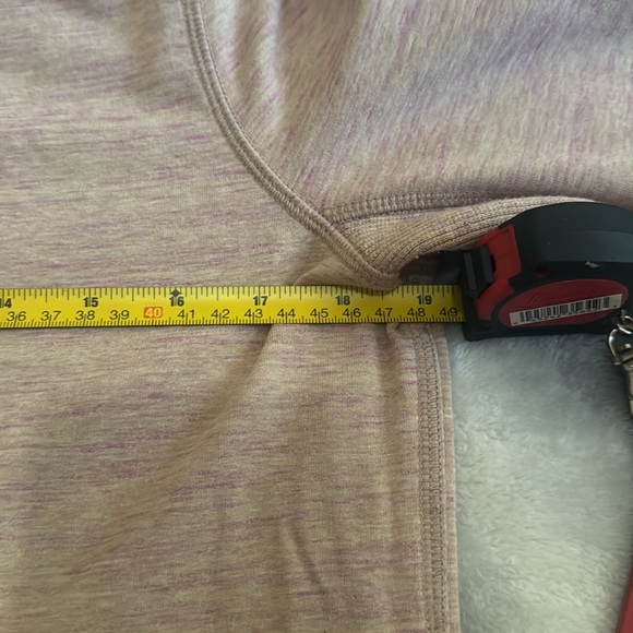 Lululemon Exhalation Pullover II Heathered Marled Mojave Magenta - Picture 11 of 11